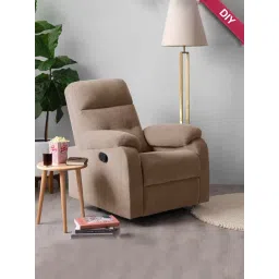 Sleepyhead RX5 Belgian Beige Fabric Single Seater Recliner-picture-22
