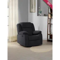 Sleepyhead RX7 Iceland Grey Fabric Rocking & Revolving Single Seater Recliner-picture-23