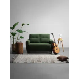 Sleepyhead Yolo Avocado Green Fabric 2 Seater Sofa-picture-14