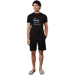 Men Half Sleeve Regular Fit Solid Pattern Pure Cotton Round Neck Garment Kit (Size: L)-AHQB00030-X2 Multi-Colour-image-45