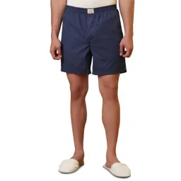Sleepz by Raymond Dark Blue Pure Cotton Printed Regular Fit Boxers-picture-28