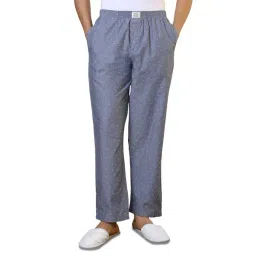 Sleepz by Raymond Dark Grey Cotton Printed Regular Fit Pyjama-picture-31