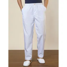 SleepZ by Raymond Printed Pure Cotton Straight-Leg Lounge Pant-picture-20