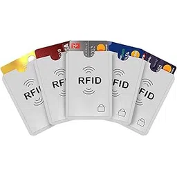 Slim RFID Card Covers for Credit Debit and ATM Cards Contactless Security Shield-picture-38