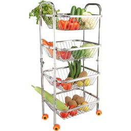 slimshine Stainless Steel Kitchen Trolley-picture-27