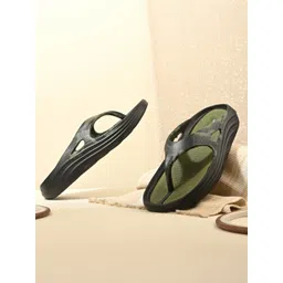 Slipover Men Colourblocked Thong Flip-Flops-picture-14