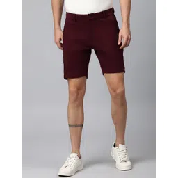 Slowave Men Mid-Rise Above Knee Regular Golf Sports Shorts-picture-19