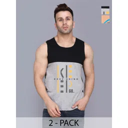 SLOWLORIS Men 2 Printed Hooded Pockets Slim Fit T-shirt-picture-17