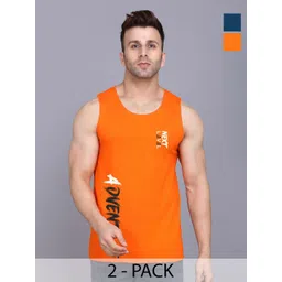 SLOWLORIS Men 2 Printed Raw Edge Slim Fit T-shirt-picture-35