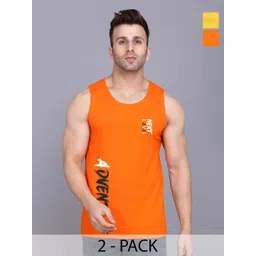 SLOWLORIS Men 2 Printed Raw Edge Slim Fit T-shirt-picture-38