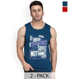 Slowloris Men Pack of 2 Printed Gym Vest-picture-22