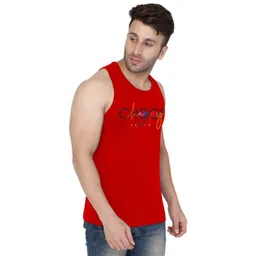 SLOWLORIS Men Pack Of 2 Typography Printed Round Neck Cotton Slim Fit T-Shirts image 5