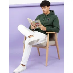 SLOWLORIS Men Printed Hooded Sweatshirt-picture-14