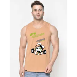 SLOWLORIS Men Printed Super Combed Cotton Tank Vest-picture-37