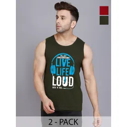 SLOWLORIS Men Typography 2 Printed Applique Slim Fit T-shirt-picture-23