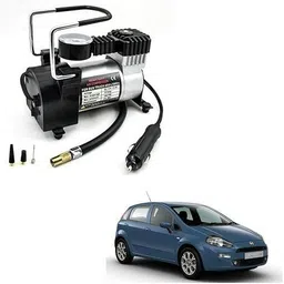 slshilpa Air Compressor for Fiat Punto 150 psi Tyre Air Pump for Car & Bike-picture-22