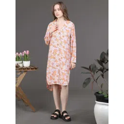 Slumber Jill Multicolor Printed Shirt Dress-picture-32