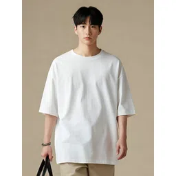 SMAN Round Neck Cotton Oversized T-shirt-picture-16