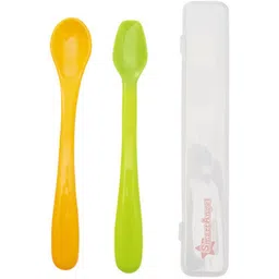 smart angel Japan, Baby Feeding Spoon Set With Case (2 Pieces)- Plastic-picture-25