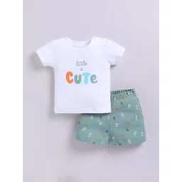 Smart Baby Boys Printed T-shirt with Shorts-picture-41