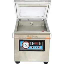 SMART PACK Semi-automatic Vacuum Machine for Packaging of Pouches Sealing | Food, Industrial, Commercial, Stainless-steel Vacuum Sealer Machine | Size – Table Top, Pack of 1-image-4