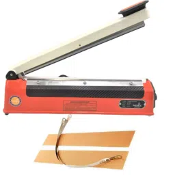 Smart Pack 16inch Manual Hand Sealer Machine for Sealing Plastic Pouch Orange-picture-16