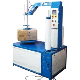 Smart Pack Semi- Automatic Carton Box Stretch Wrapping Machine SPSBW 600-image-3