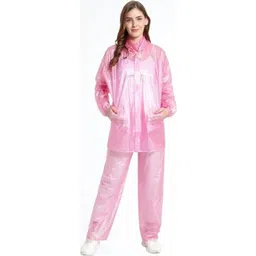 smart sewingers Solid Women Rain Suit-picture-23