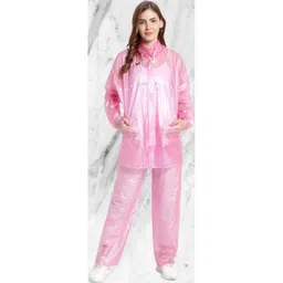 smart sewingers Solid Women Rain Suit-picture-25