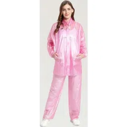 smart sewingers Solid Women Rain Suit-picture-31
