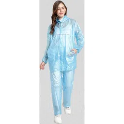 smart sewingers Solid Women Rain Suit-picture-21