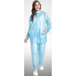 smart sewingers Solid Women Rain Suit-picture-17