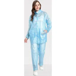 smart sewingers Solid Women Rain Suit-picture-27
