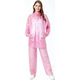 smart sewingers Solid Women Rain Suit-picture-11