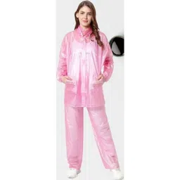 smart sewingers Solid Women Rain Suit-picture-12
