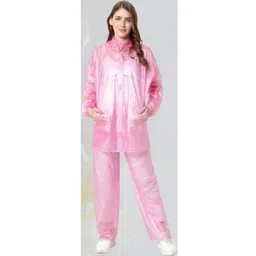 smart sewingers Solid Women Rain Suit-picture-13