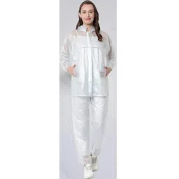 smart sewingers Solid Women Rain Suit-picture-38
