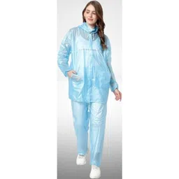 smart sewingers Solid Women Rain Suit-picture-22