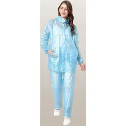 smart sewingers Solid Women Rain Suit image 1
