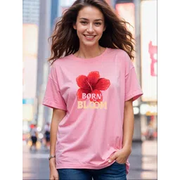 SMARTEES Women Floral Printed T-shirt-picture-37