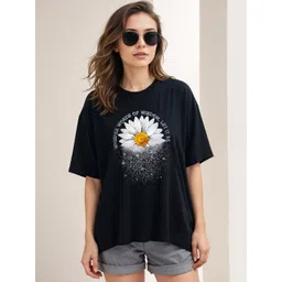 SMARTEES Women Floral Printed T-shirt-picture-31