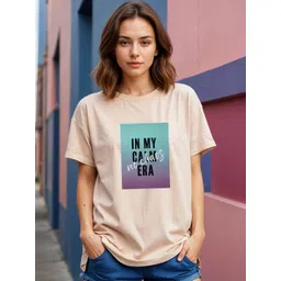 SMARTEES Women Typography Printed Drop-Shoulder Sleeves T-shirt-picture-30