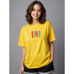 SMARTEES Women Typography Printed Drop-Shoulder Sleeves T-shirt-picture-20