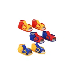 Smartots Infant Kids Set of 3 Cotton Booties-picture-11