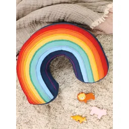 Smartsters Blue & Orange Rainbow Cushions-picture-31