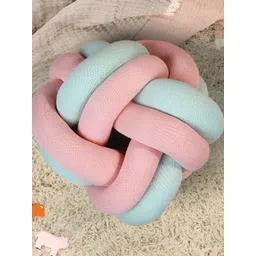 Smartsters Pink & Blue Knotty Throw Ball Cushions-picture-23