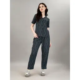 Smarty Pants Blue & Black Printed Shirt With Pyjamas-picture-33