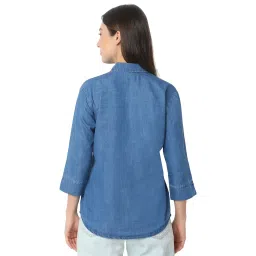 Smarty Pants Blue Denim Shirt image 2