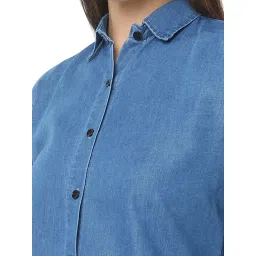 Smarty Pants Blue Denim Shirt image 4