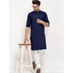 SMAS TRADERS Men Thread Work Kurta-picture-34